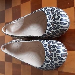 Cheetah Crocs